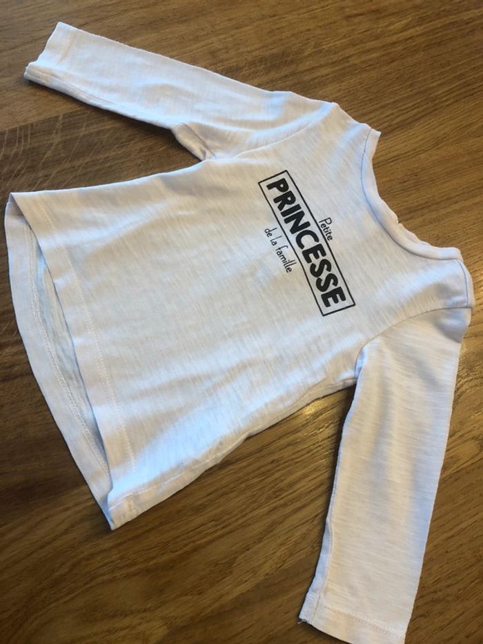 Lot de 4 tee-shirt manches longues 9 mois - photo numéro 5