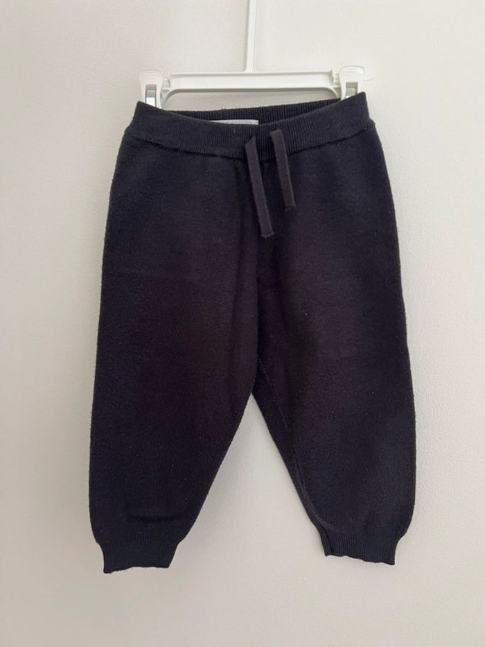 Pantalon en maille gris Zara 86cm