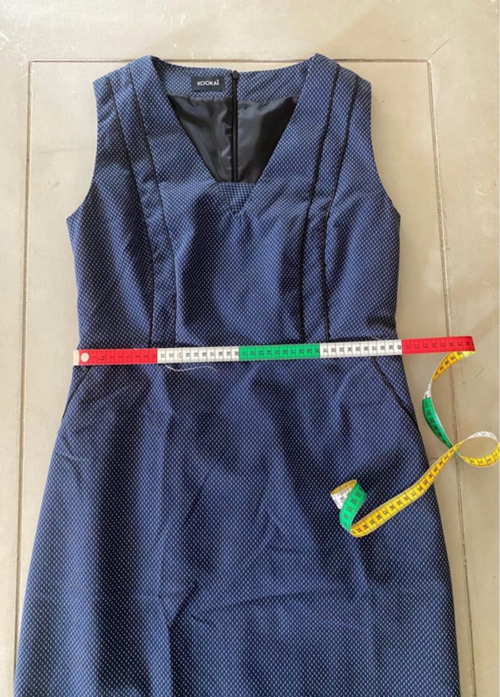 Robe Kookai bleu marine et noire taille 42 - photo numéro 11