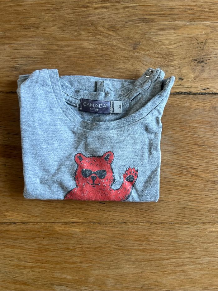 T-shirt ML Canada House 3 mois