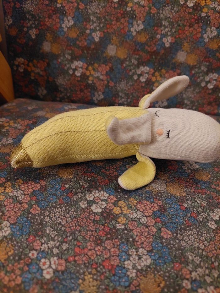 #P1 - Meri meri - doudou peluche banane - photo numéro 2