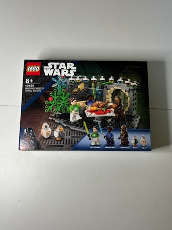 Lego Star Wars 40658 Millenium Falcon Holiday Diorama neuf