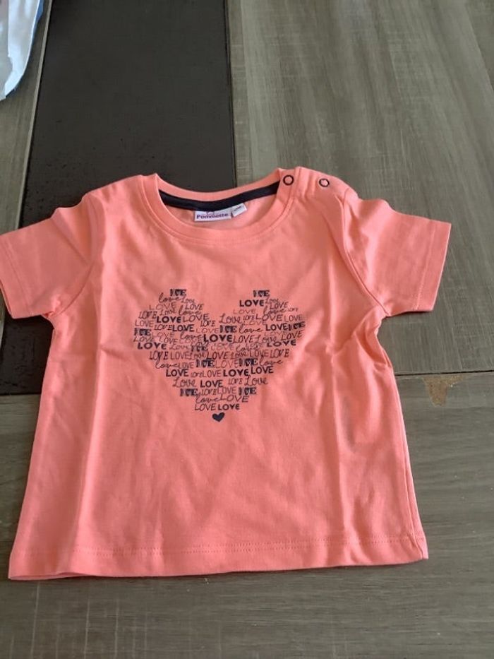 T-shirt coton 12 mois