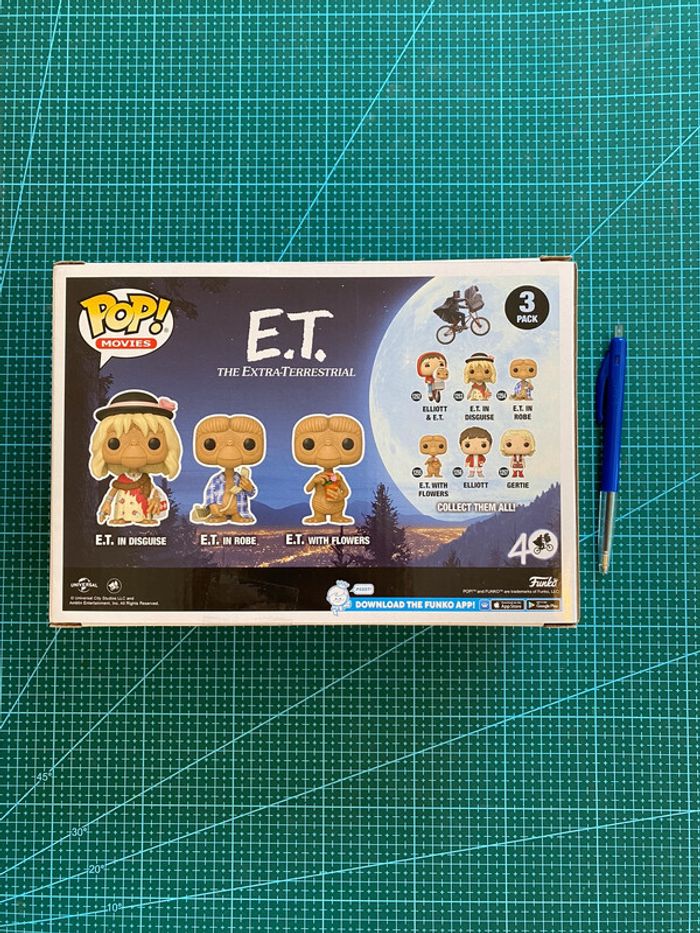 Lot Figurines POP Classic Movies - ET Pack 3 Disguises - Funko 2021 Spielberg 80s 90s - photo numéro 2