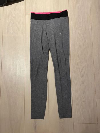 Legging Decathlon gris chiné - taille 2XS