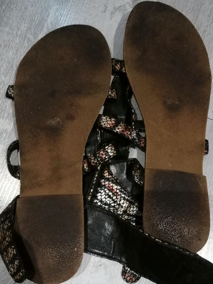 Sandales nu pieds T 40 🌞 - photo numéro 13