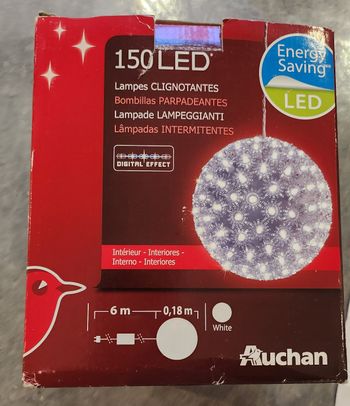 Décoration guirlande lumineuse