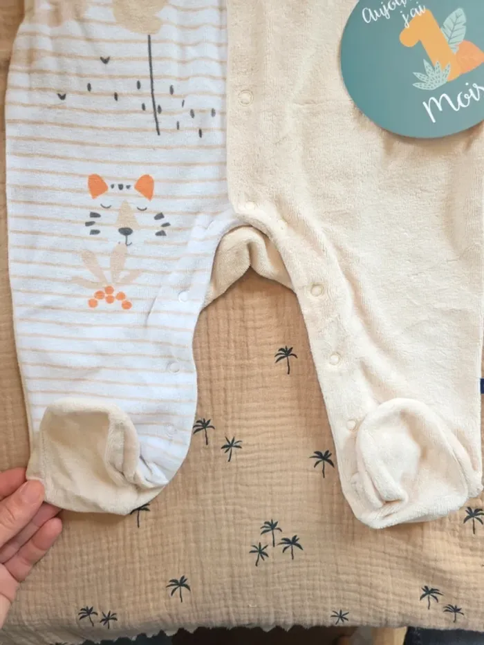 Pyjama grenouillère 12 mois - photo numéro 5