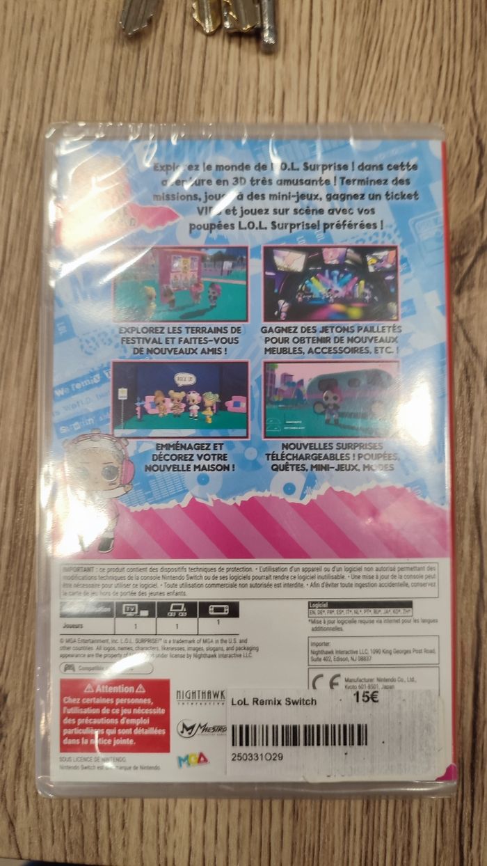 LOL surprise remix we rule the world Switch NEUF - photo numéro 2
