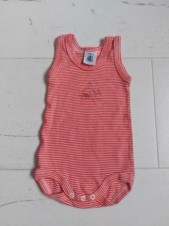 Body marcel Petit Bateau Taille 1 mois