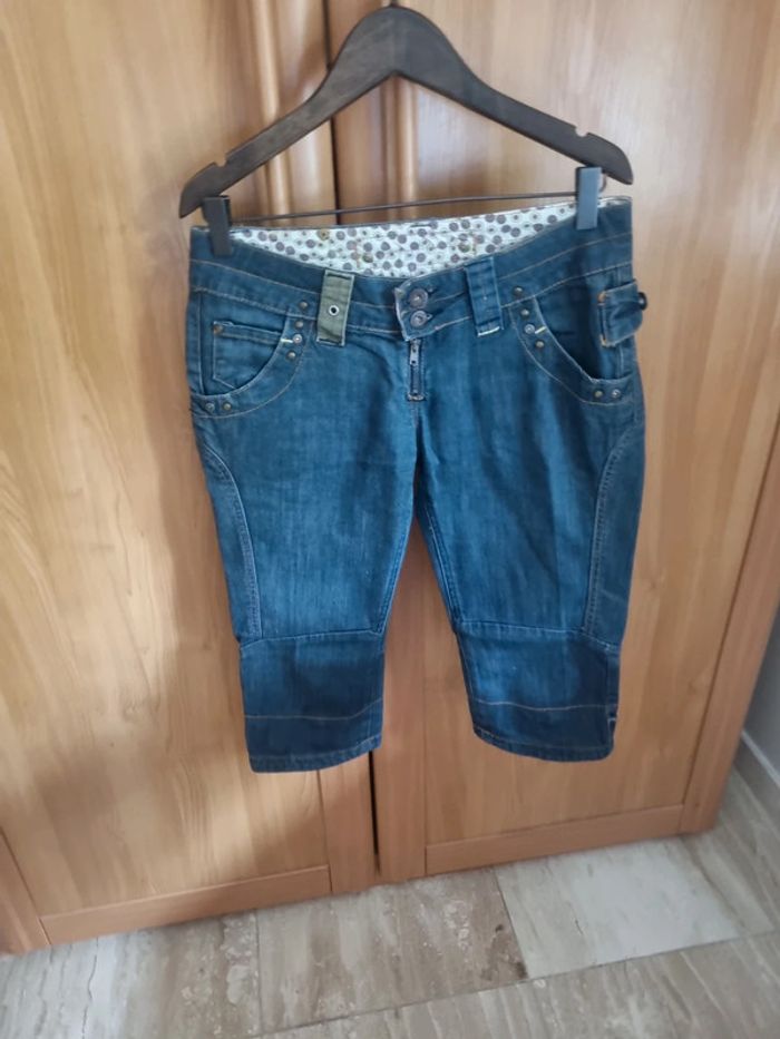 Pantacourt jeans Mango