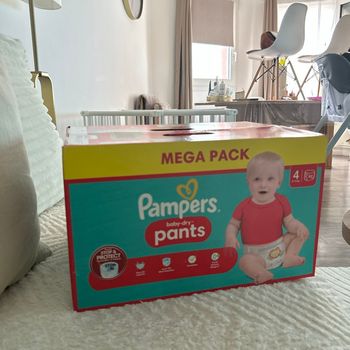 Pampers pants 4