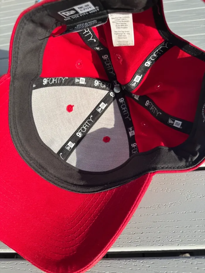 Casquette New Era Rouge - photo numéro 5
