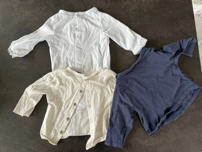 Lot de trois t-shirts manches longues - photo numéro 5