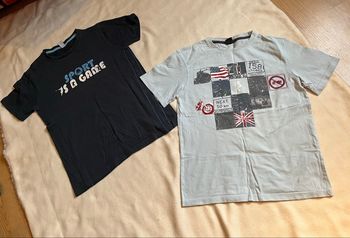 2 tee-shirts 12 ans