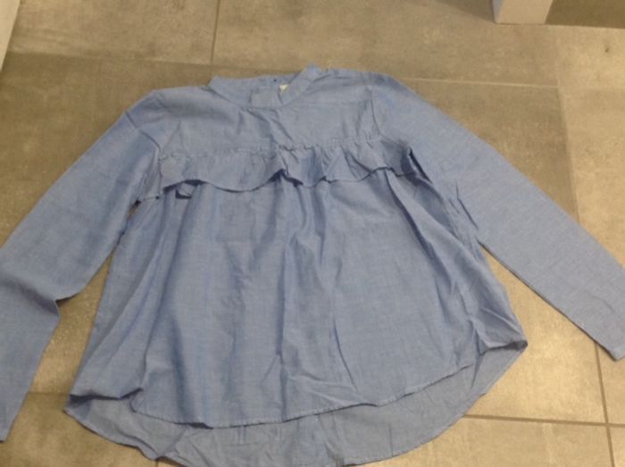 Chemisier Pimkie couleur bleu jean Taille M - photo numéro 8