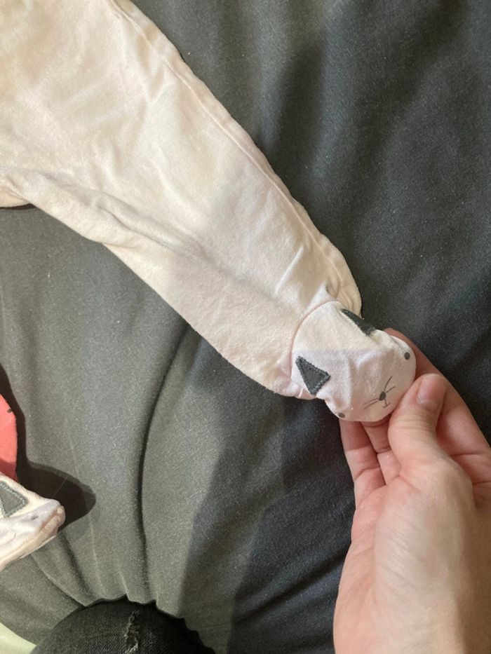 Lot de 3 pyjamas bébé fille - photo numéro 5