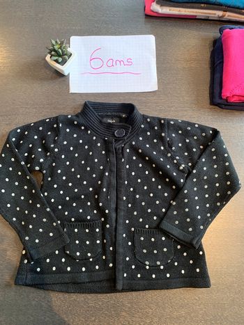 Gilet manches longues taille 6 ans