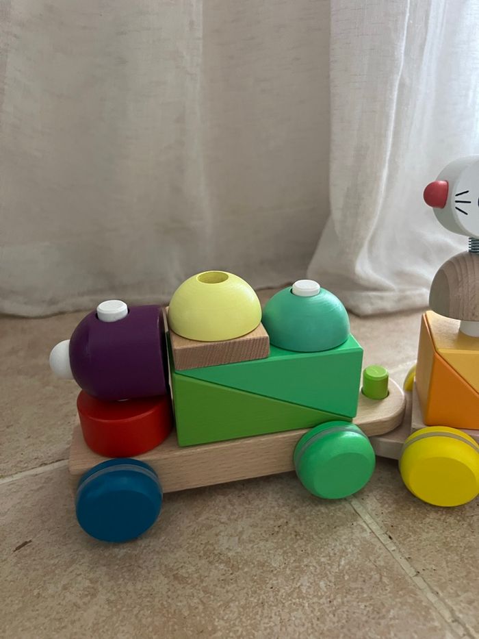 Train en bois des zigotos - photo numéro 7