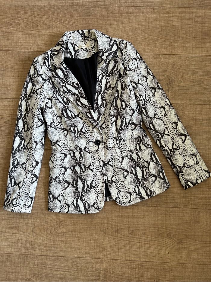 Blazer imprimé Drôle de Copine taille S jamais porté - photo numéro 7
