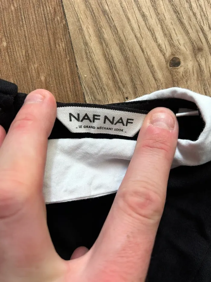 Top à col Claudine Naf-Naf - photo numéro 4