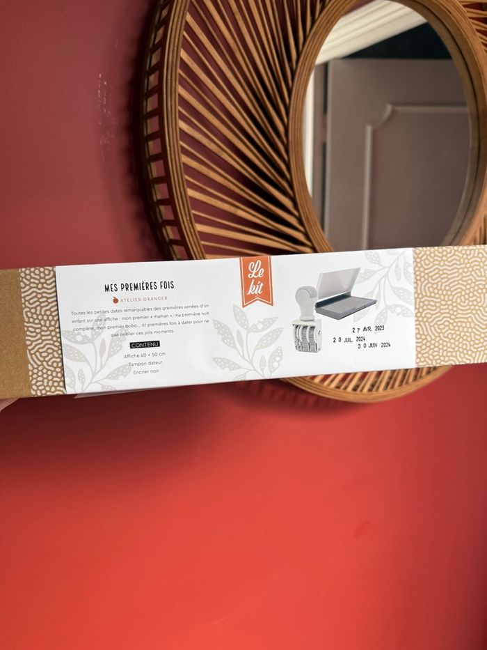 Affiche à compléter « les petites dates » x l’atelier oranger neuf - photo numéro 3