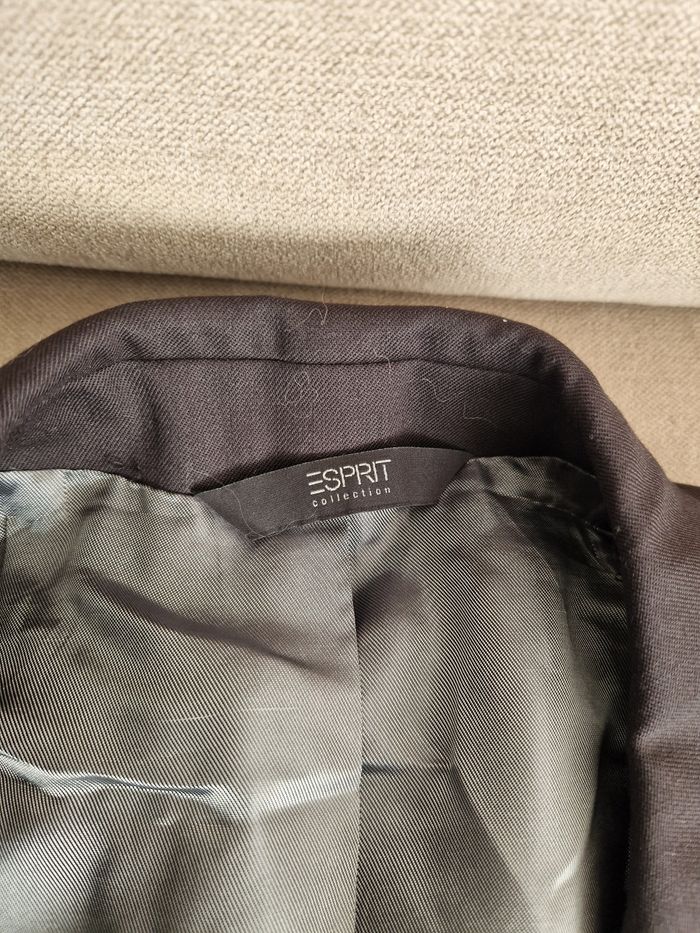 Veste noire de costume Esprit Collection - photo numéro 6
