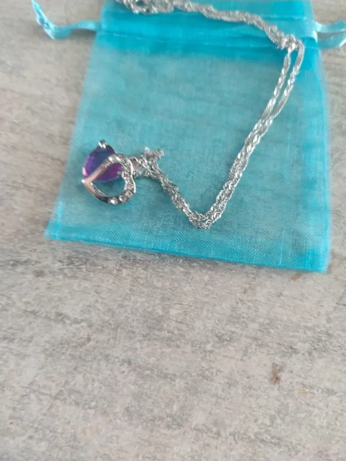 Pendentif duo de coeur - photo numéro 5