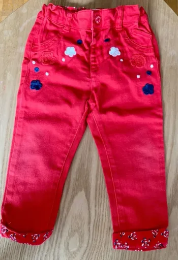 Pantalon jeans 18 mois fille du pareil au même
