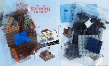Etat neuf - Lego Stranger Things Castle Byers