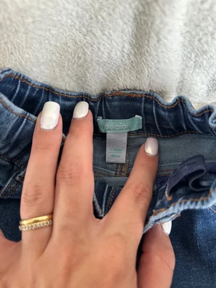 Jeans garçon taille 23 mois - photo numéro 2