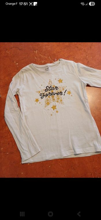 T.shirt fille taille 8 ans