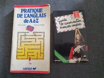 Lot de livres pour apprendre l'anglais
