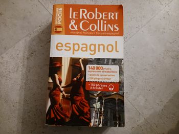 dictionnaire Poche Espagnol Le Robert et Collins