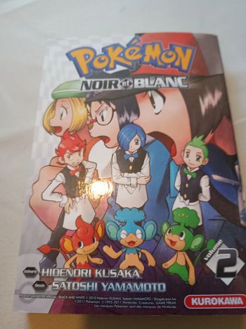 Manga pokemon noir et blanc tome 2