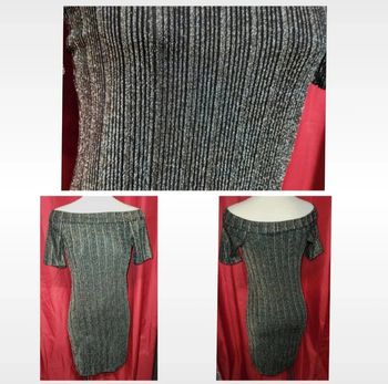 Robe près du corp pailletée 36