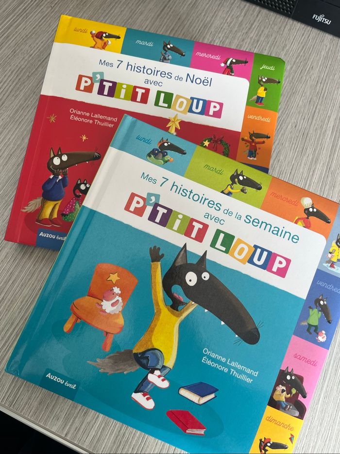 Lot livre p’tit loup