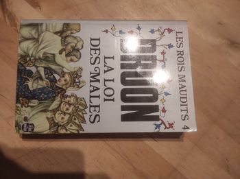 Les rois maudits T4 La loi des mâles Maurice Druon - Livre de Poche 1978 