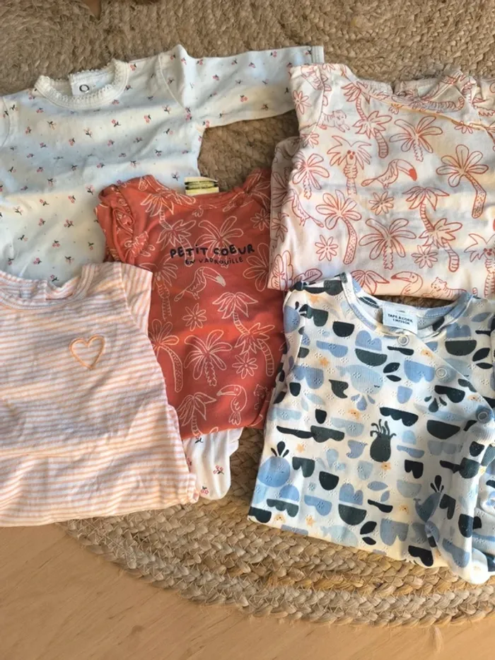 5 pyjamas printemps/été