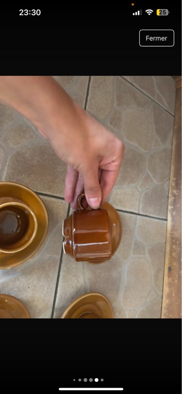 Services de9 tasse avec les sous tasse - photo numéro 9