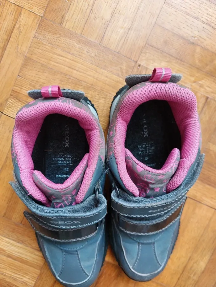 Chaussures de randonnée waterproof à scratch P32 - photo numéro 7