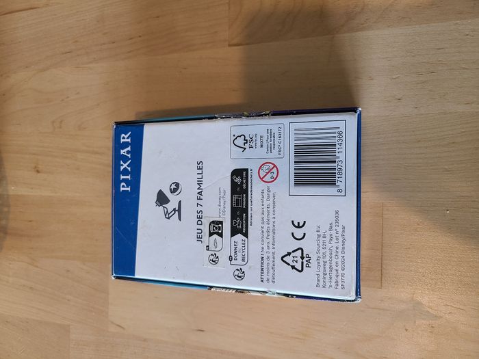 Jeux de société Disney pixar jeu des 7 familles - photo numéro 2