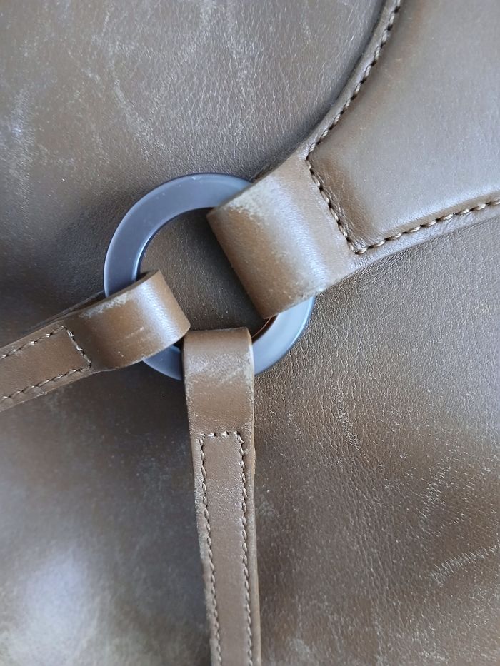 Sac Lancel cuir camel - photo numéro 4