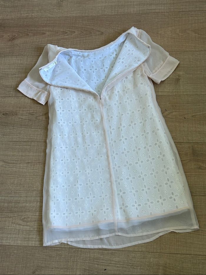 Robe beige à manches courtes See U Soon taille 0 jamais portée - photo numéro 8