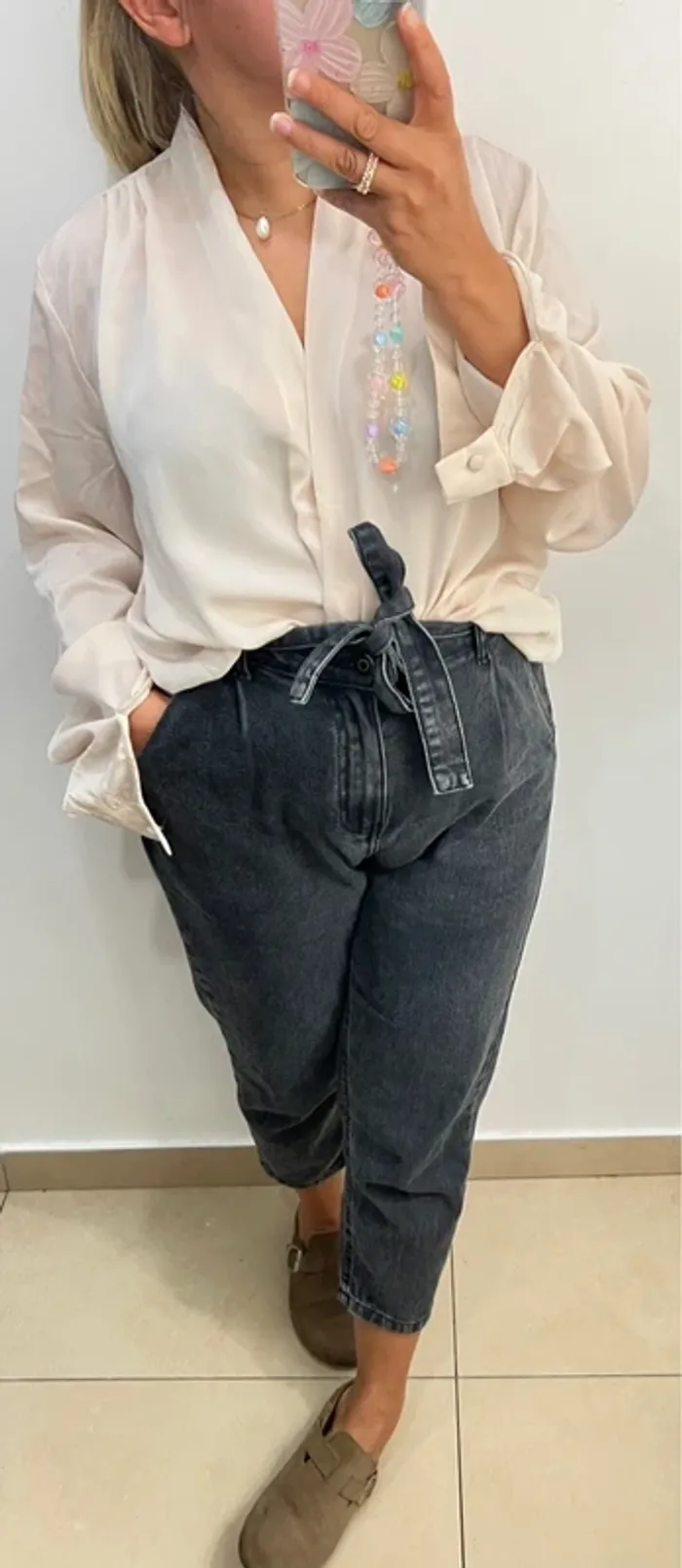 Blouse Fluide Col Croisée Lucy Paris - photo numéro 3