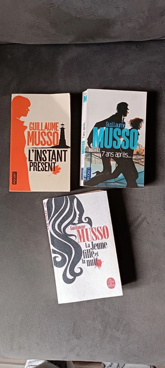 Lot 3 livres Musso
