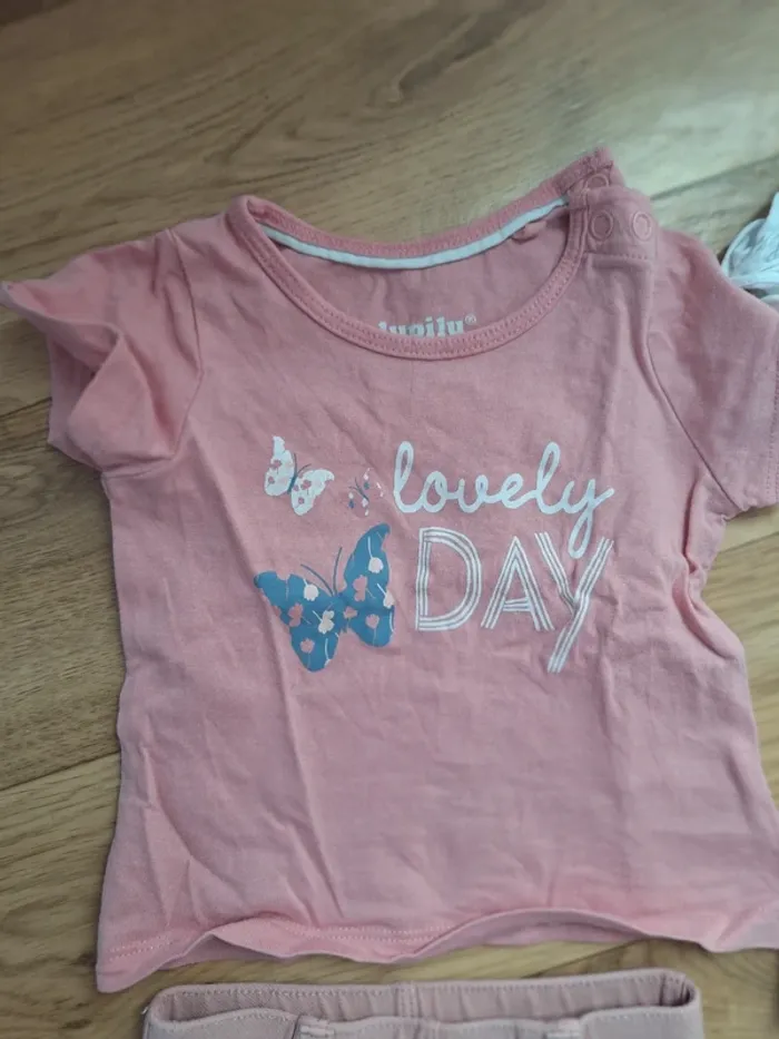 Lot de 2 ensembles fille en 6mois - photo numéro 6