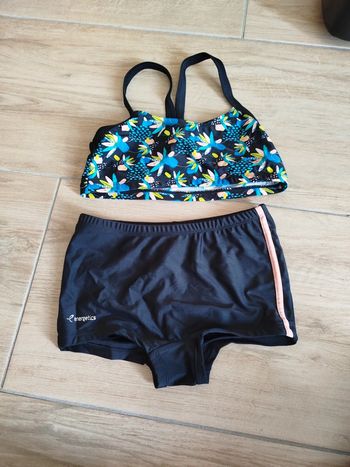 Maillot de bain 2 pièces fille