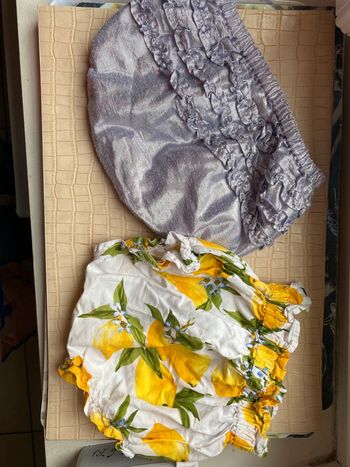 Lot de 2 protèges couches / culottes été bébé 24m