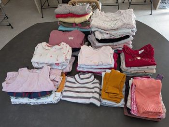 Lot vêtements fille 6 mois automne-hiver